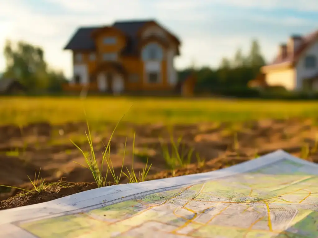 Tasación comercial de un terreno