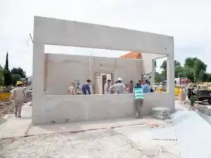 Construcción de proyecto inmobiliario